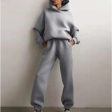 Winter Warm Hooded Tracksuit